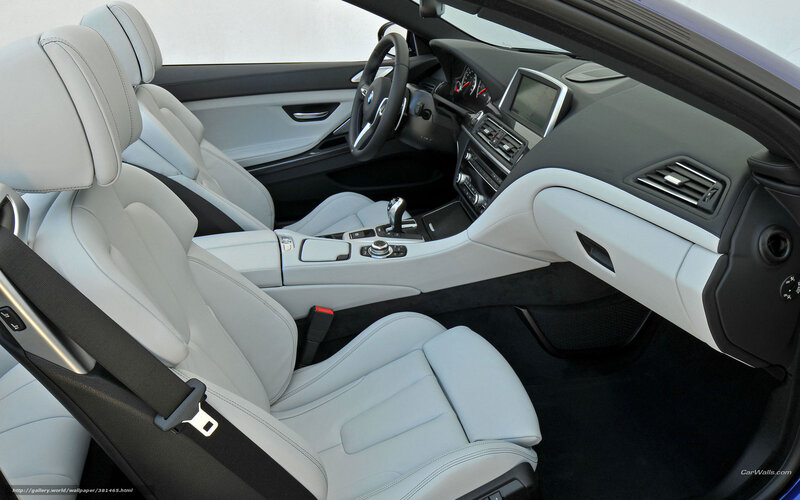 Interior of a Luxury Car — White, Neutral, Photograph, Seats