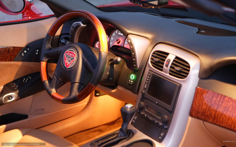 interior of a luxury sports car