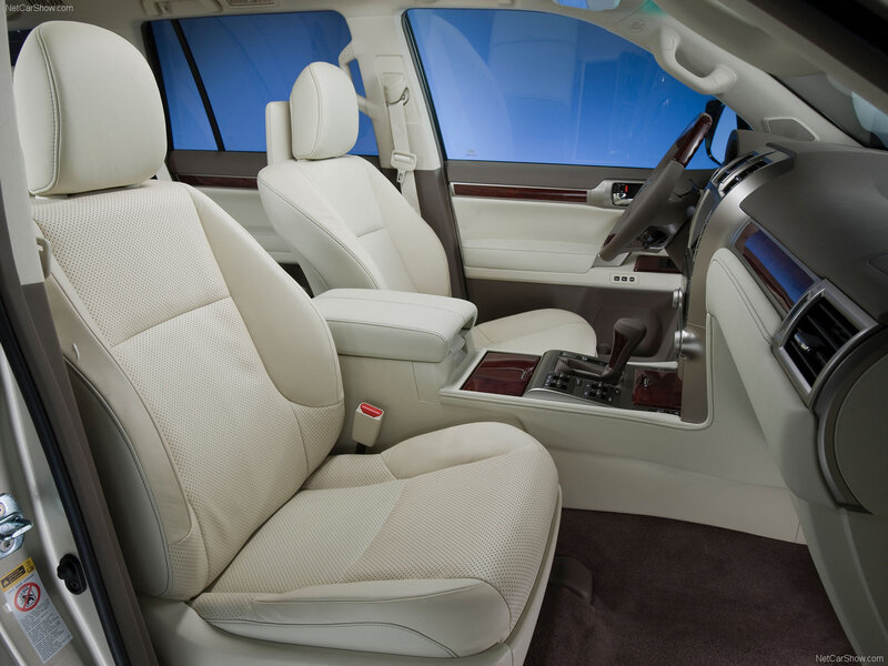 Interior of a Luxury SUV — Cream