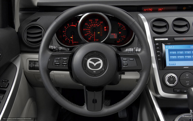 Interior of a Mazda Car
