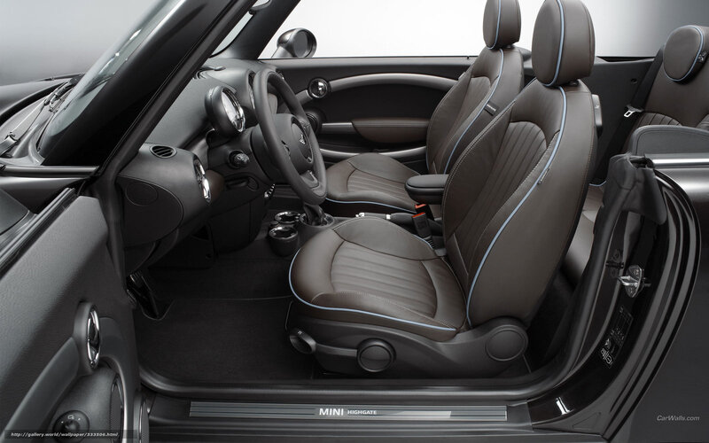 Interior of a MINI Highgate