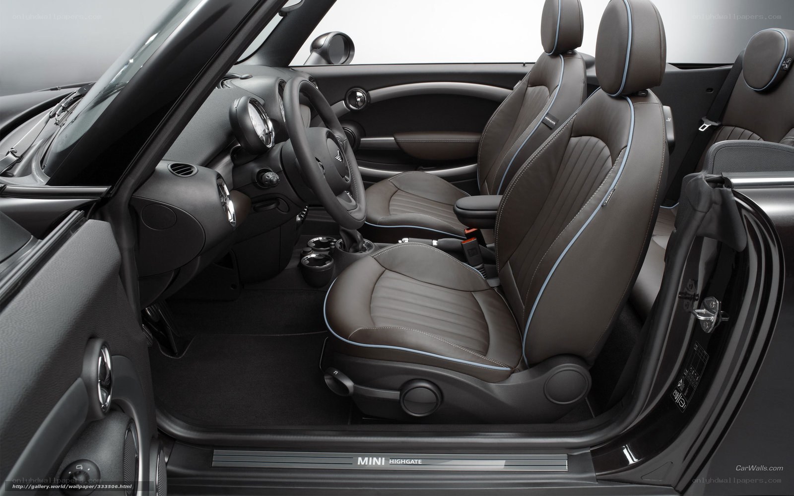 Interior of a MINI Highgate