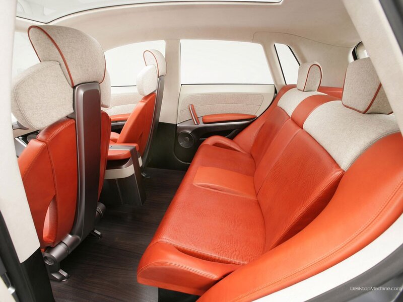 Interior of a modern car