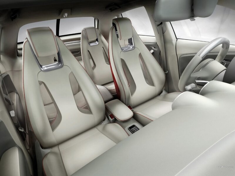 Interior of a modern car