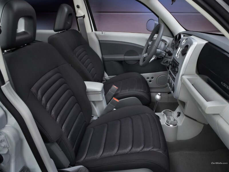 Interior of a modern car