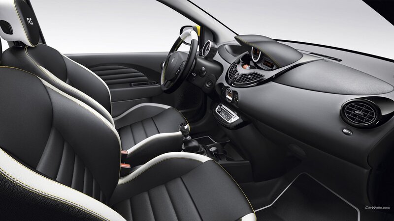 interior of a modern car