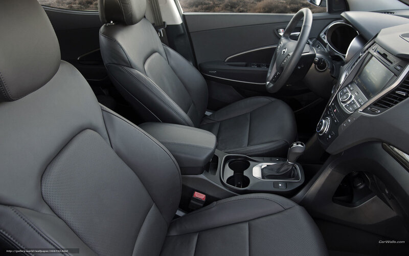 interior of a modern car