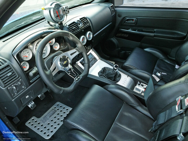 interior of a modified car