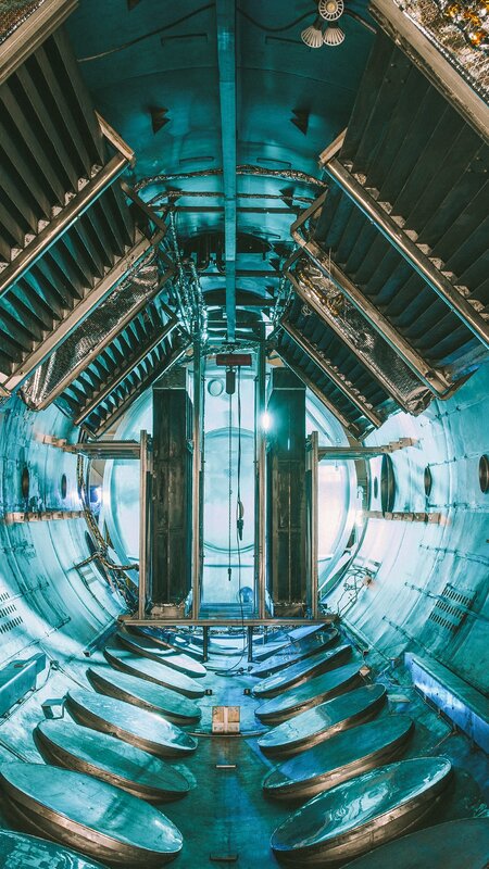 Interior of a Nuclear Reactor