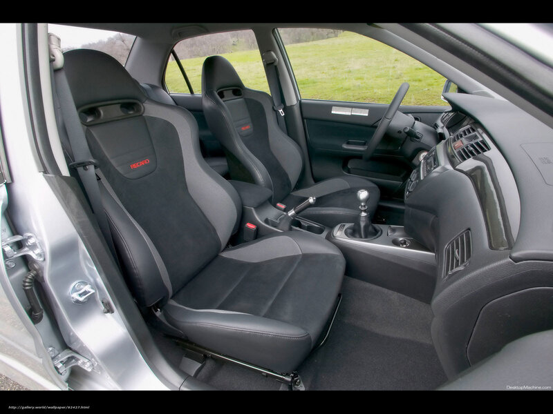 Interior of a performance car