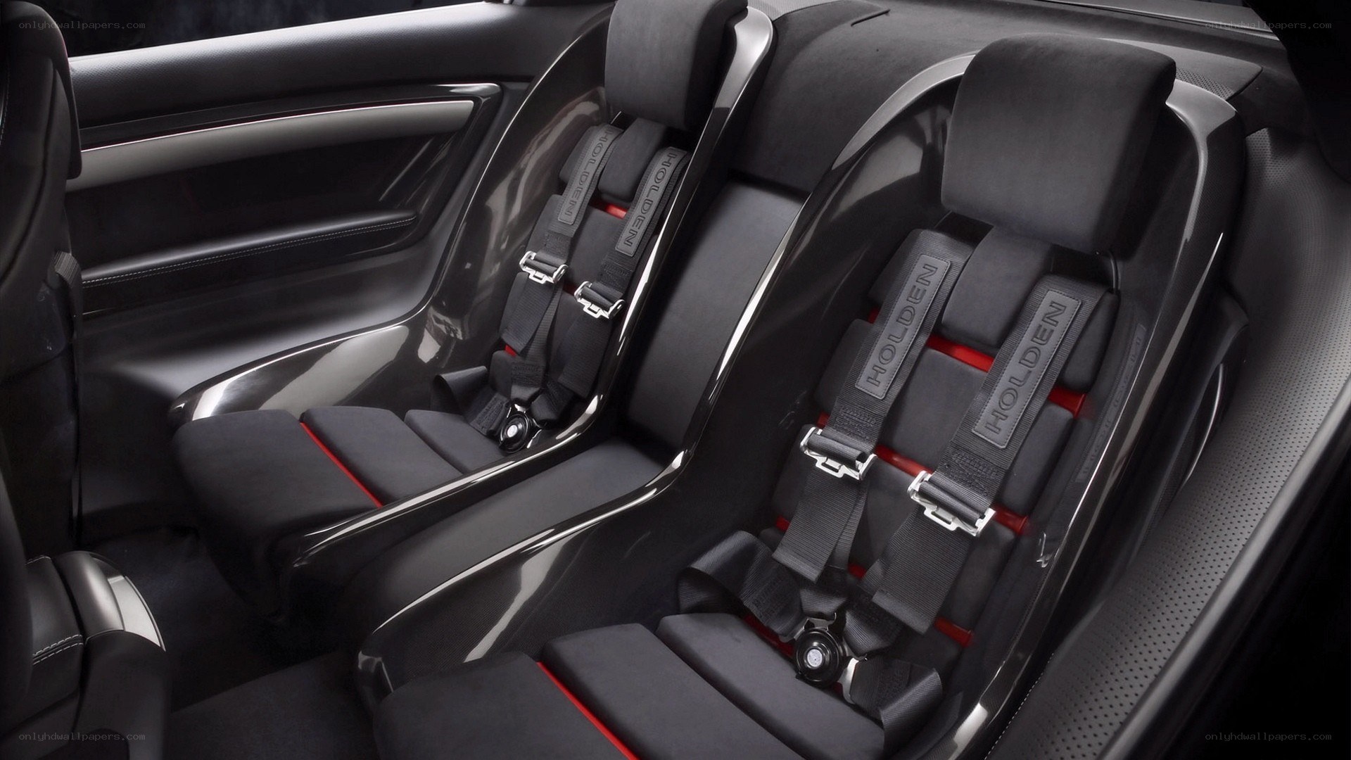 interior of a performance car