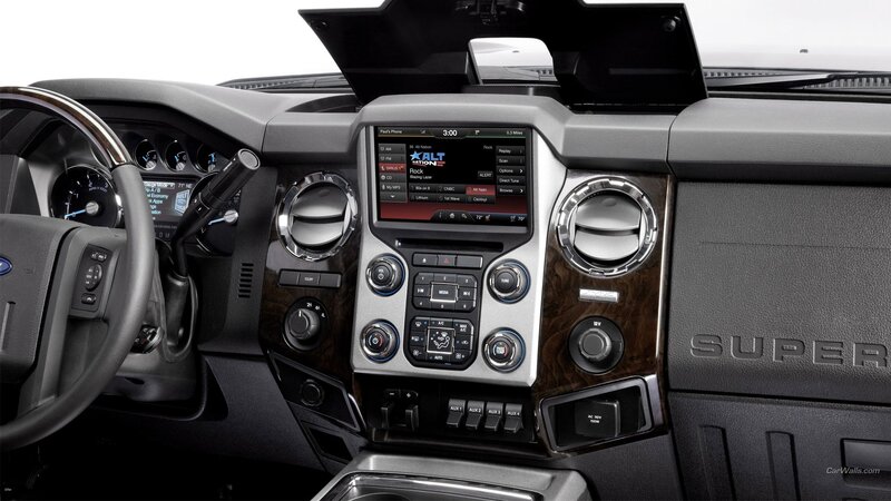 Interior of a Pickup Truck — Black, Neutral