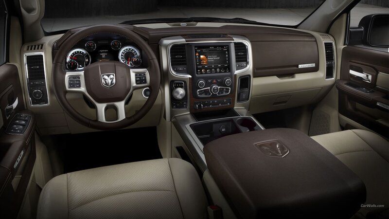 Interior of a Pickup Truck — Brown