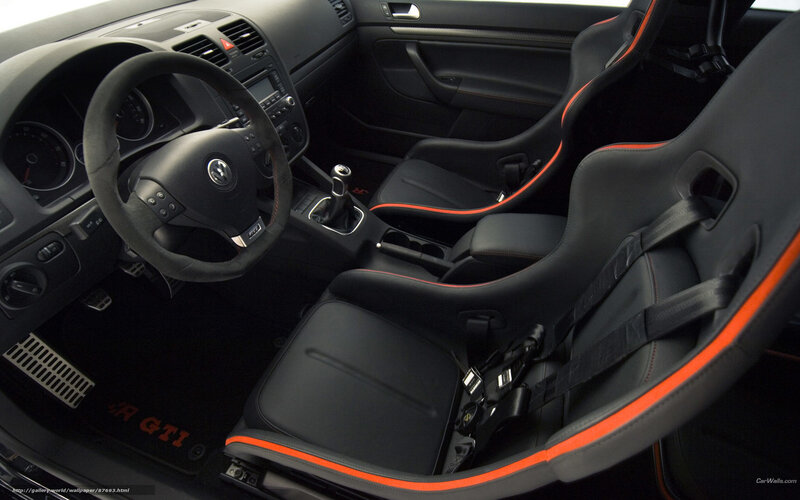 Interior of a Race Car — Black
