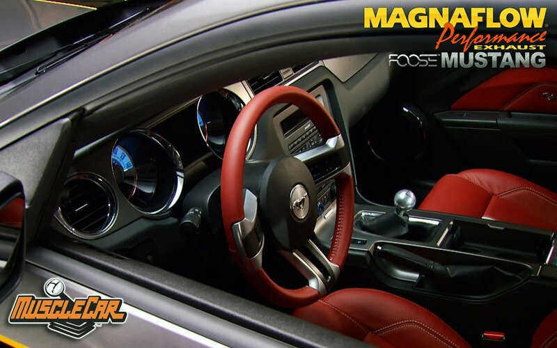 Interior of a Red and Black Car