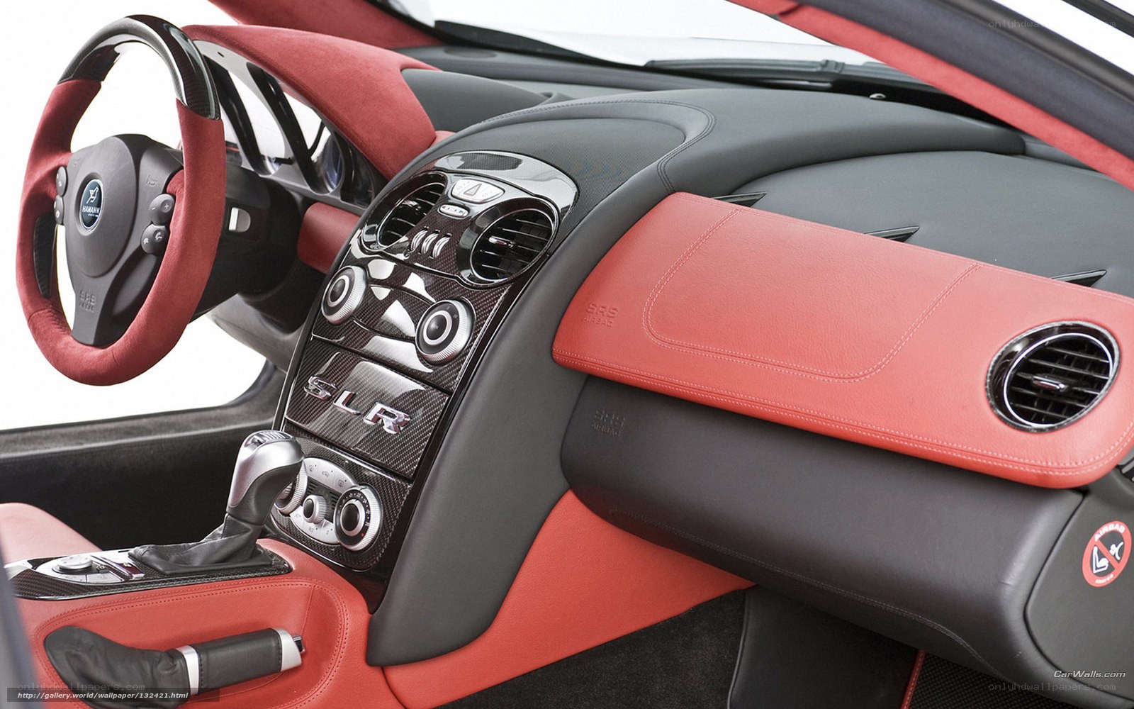 interior of a sports car