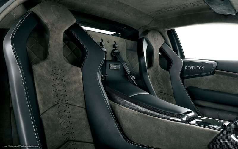 Interior of a Sports Car — Black, Luxurious
