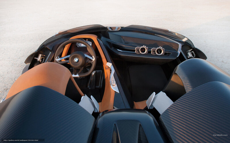 Interior of a Sports Car — Black, Modern, Sunset