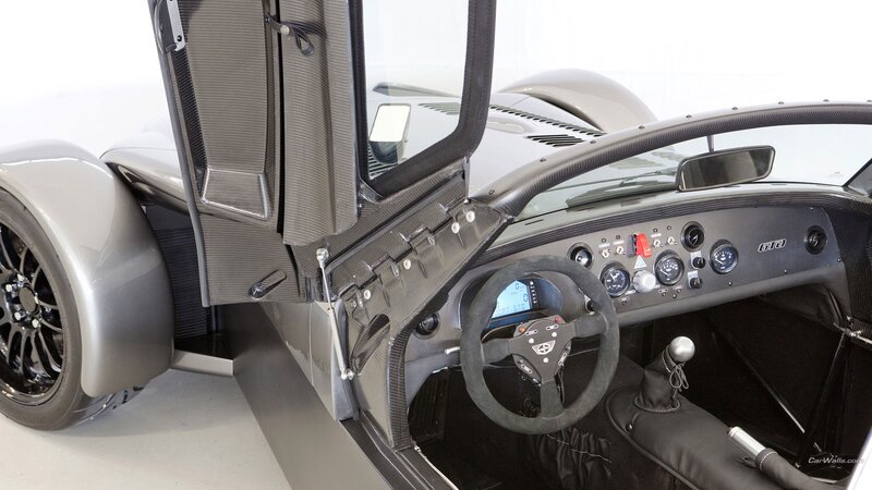 Interior of a Sports Car — Gray, Technical