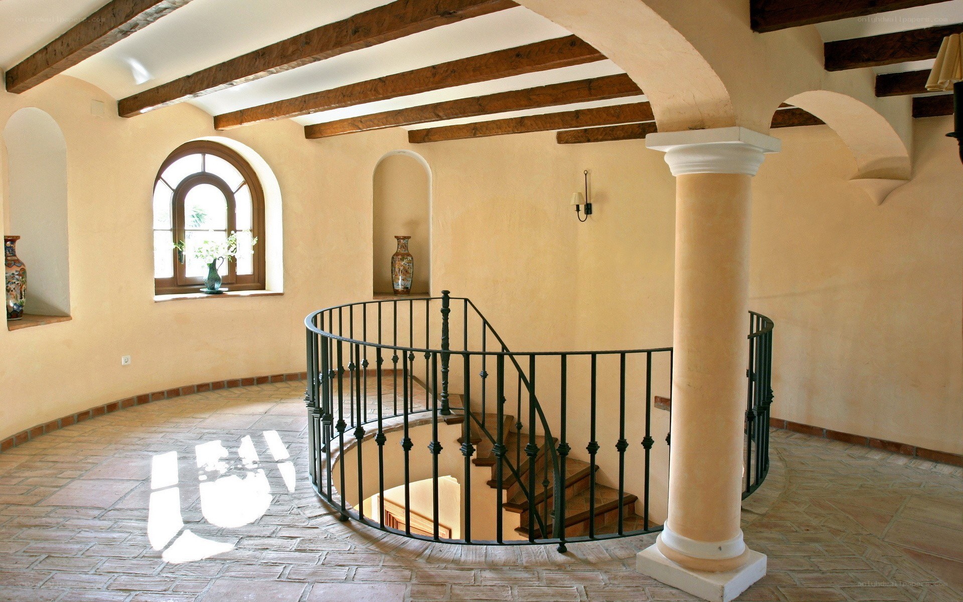 Interior of a stately home
