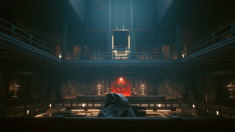 Interior of a Temple