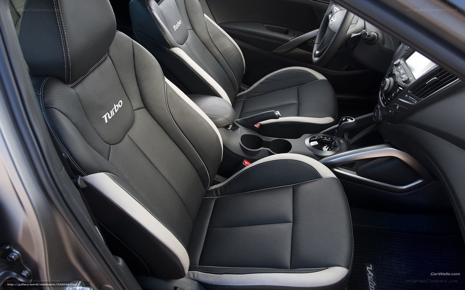 Interior of a turbo car