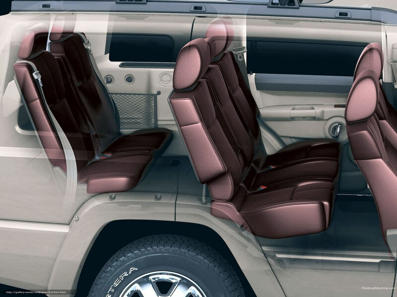 Interior of a Vehicle — Brown