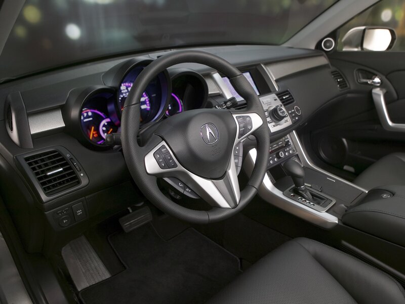 Interior of Acura Vehicle
