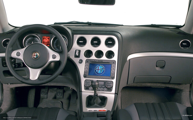 Interior of Alfa Romeo Car