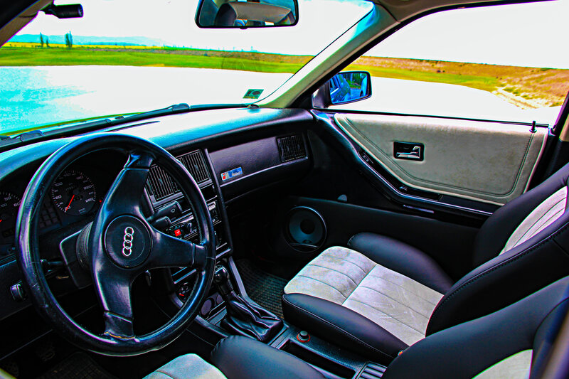 Interior of an Audi Car
