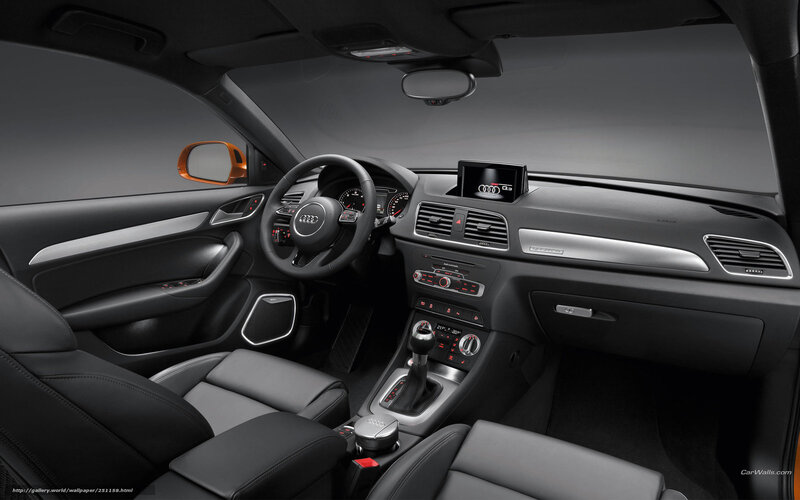Interior of an Audi Q3