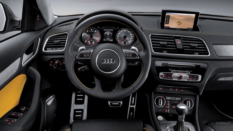 Interior of Audi Car — Black