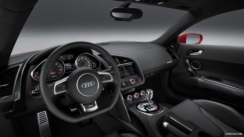 Interior of Audi R8 — Photograph