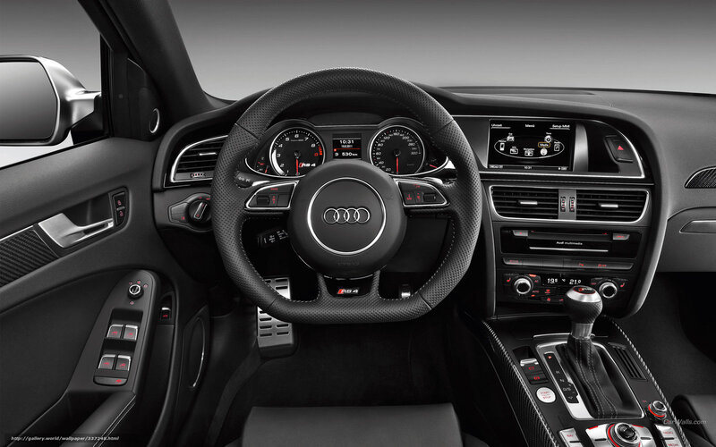 Interior of Audi RS4