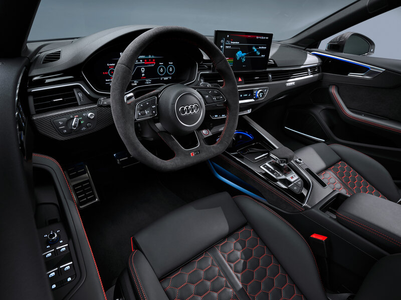 Interior of Audi RS5