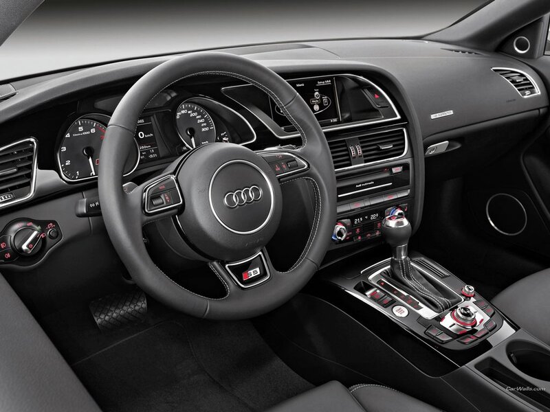 Interior of Audi S5