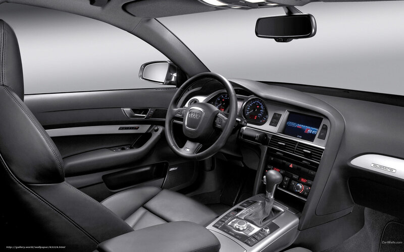Interior of Audi S6