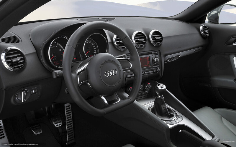 Interior of Audi TT — Black
