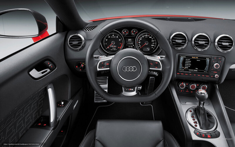 Interior of Audi TT RS