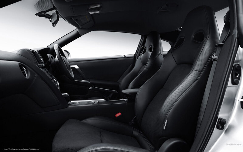 Interior of Black Sports Car — Minimalist