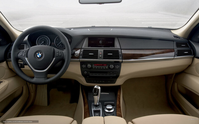 Interior of BMW X5