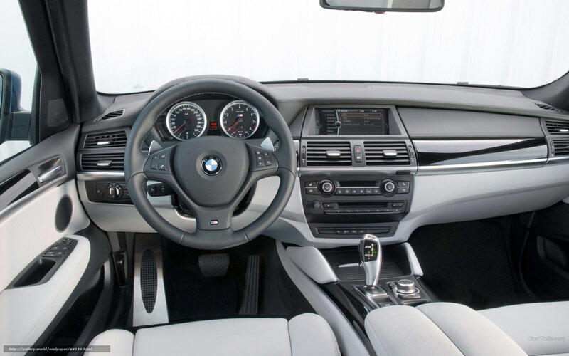 Interior of BMW X6