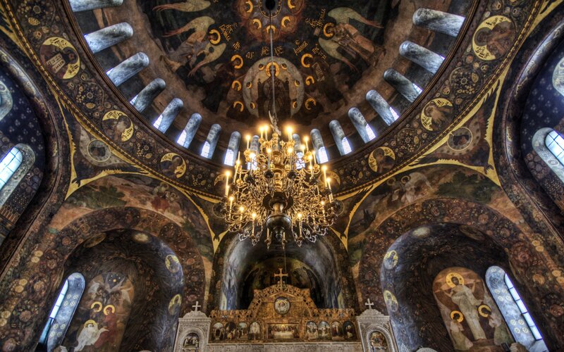Interior of Church — Gold