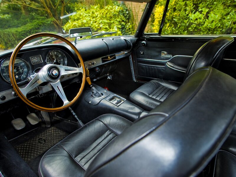 Interior of Classic Car — Black, Calm, Afternoon