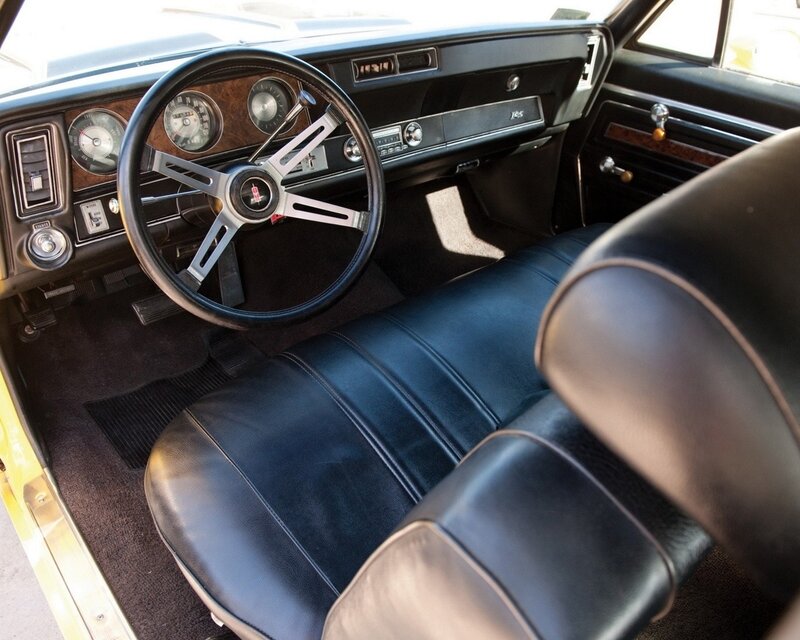 Interior of Classic Car — Black, Neutral, Afternoon, Photograph