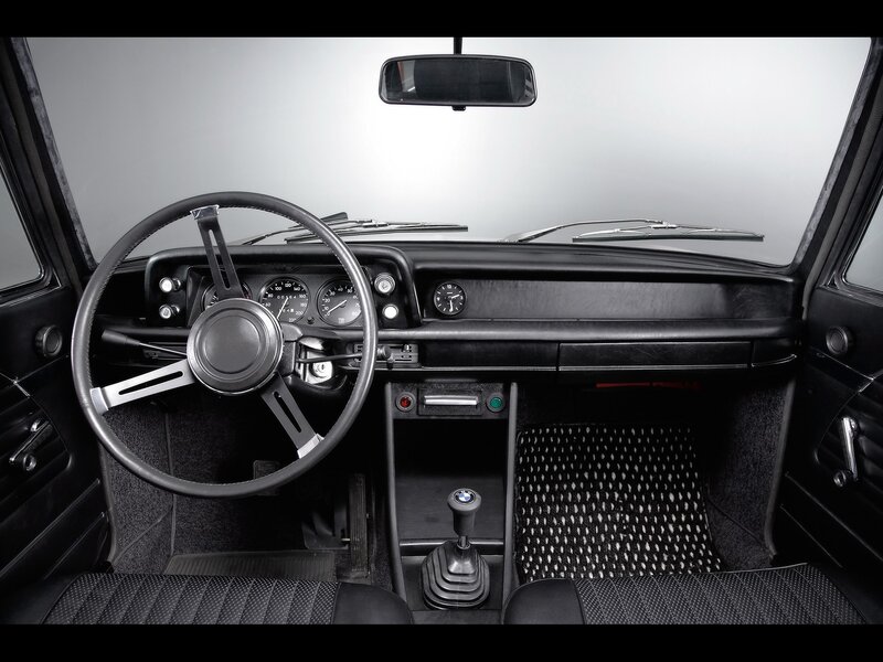 Interior of Classic Car — Black, Neutral, Photograph, Steering Wheel, Dashboard, Gear Shift, Gray