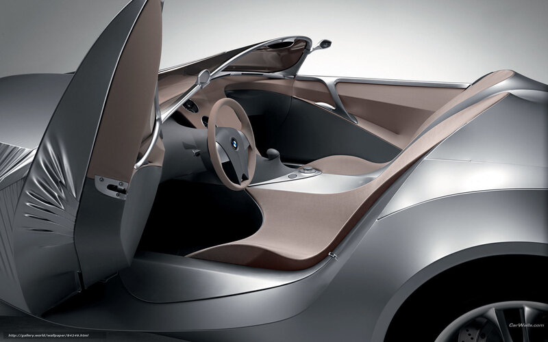 Interior of Concept Car — Silver
