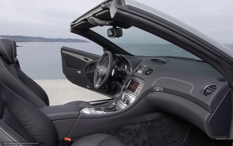 Interior of Convertible Car — Black