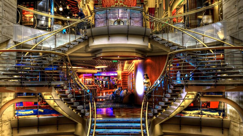 Interior of Cruise Ship