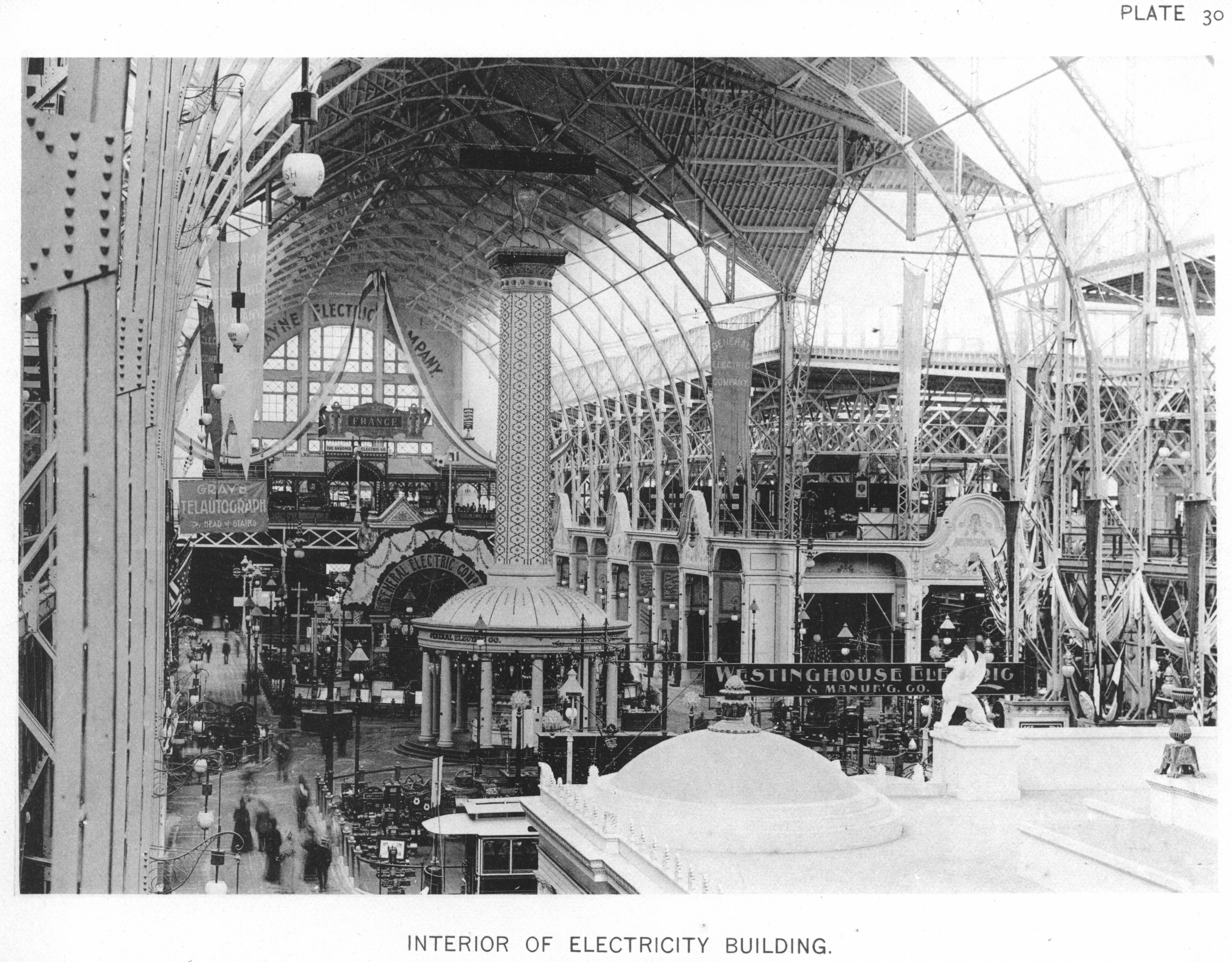 Interior of Electricity Building